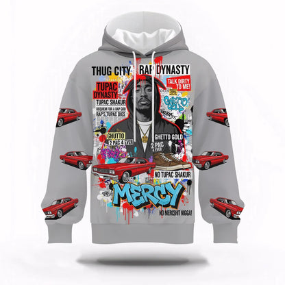 LIMITED EDITION - NEW CUSTOMIZED TUPAC SHAKUR T-SHIRT, HOODIE, ZIP HOODIE