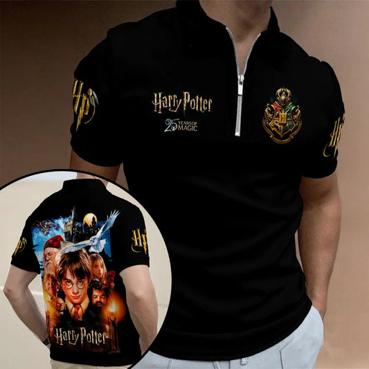 LIMITED EDITION - NEW CUSTOMIZED HRPT ZIP POLO SHIRT