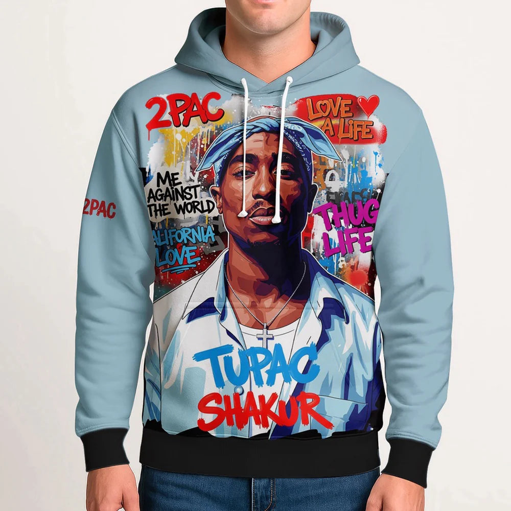 LIMITED EDITION - NEW CUSTOMIZED TUPAC SHAKUR T-SHIRT, HOODIE, ZIP HOODIE