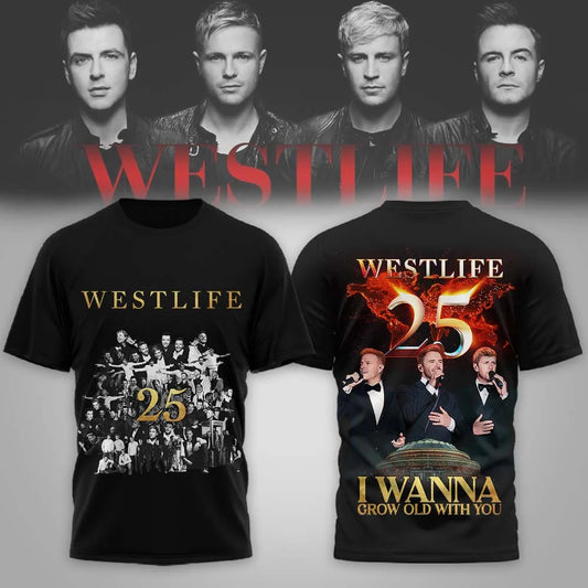 LIMITED EDITION - NEW CUSTOMIZED WESTLIFE T-SHIRT, HOODIE, ZIP HOODIE