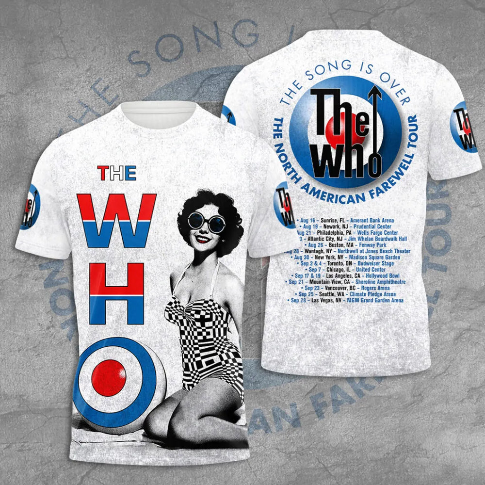 LIMITED EDITION - NEW CUSTOMIZED THE WHO T-SHIRT, HOODIE, ZIP HOODIE