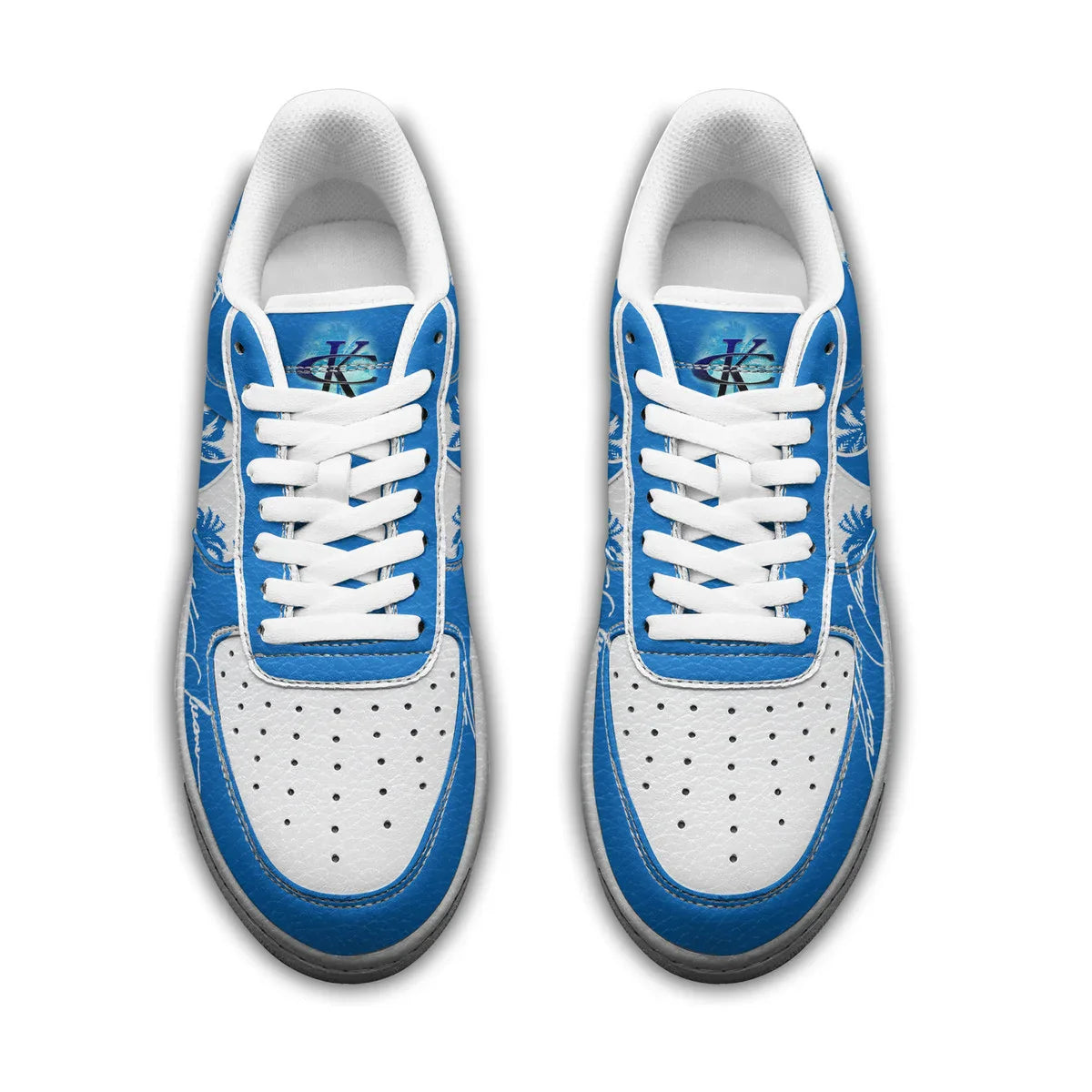 LIMITED EDITION - NEW CUSTOMIZED KENNY CHESNEY AF1 SHOES