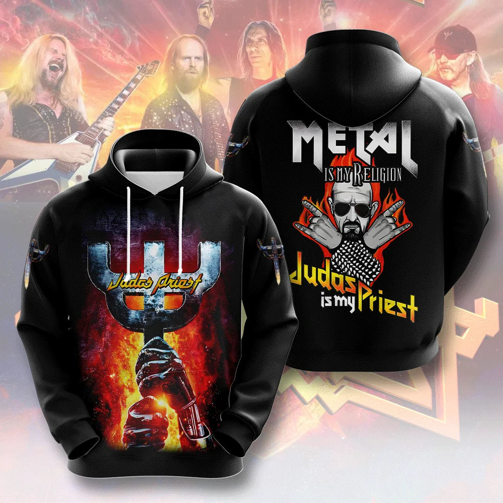LIMITED EDITION - NEW CUSTOMIZED JUDAS PRIEST T-SHIRT, HOODIE, ZIP HOODIE
