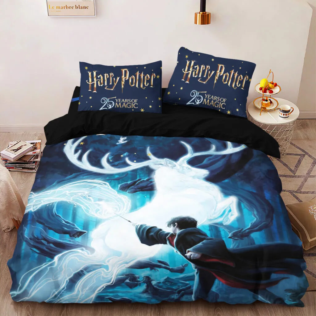 LIMITED EDITION - NEW CUSTOMIZED HRPT 3-PIECE DUVET BEDDING SET