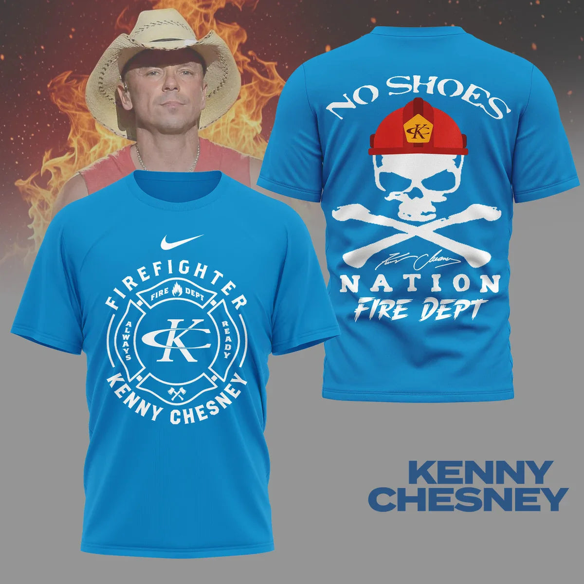 LIMITED EDITION - NEW CUSTOMIZED KENNY CHESNEY T-SHIRT, HOODIE, ZIP HOODIE