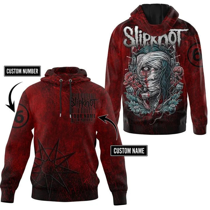 LIMITED EDITION - NEW CUSTOMIZED SLIPKNOT T-SHIRT, HOODIE, ZIP HOODIE