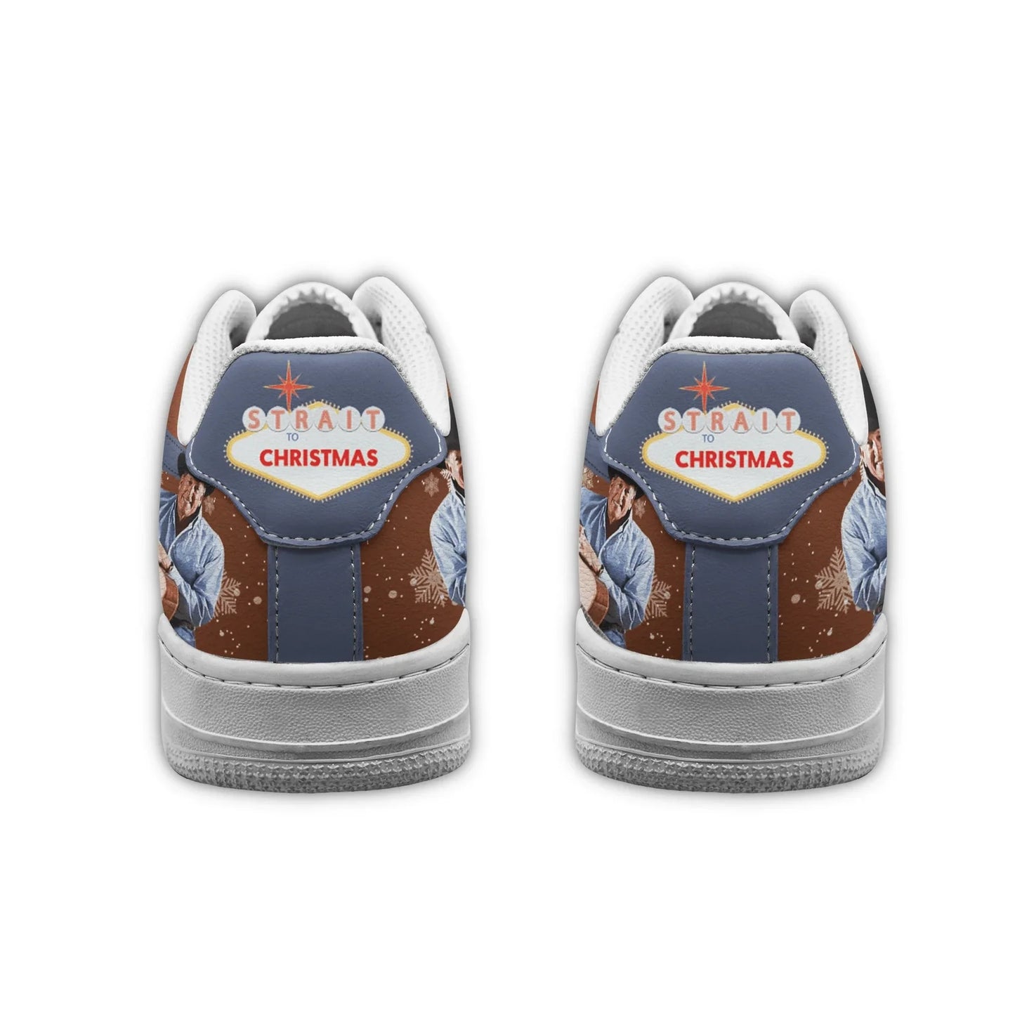 LIMITED EDITION - NEW CUSTOMIZED GEORGE STRAIT AF1 SHOES