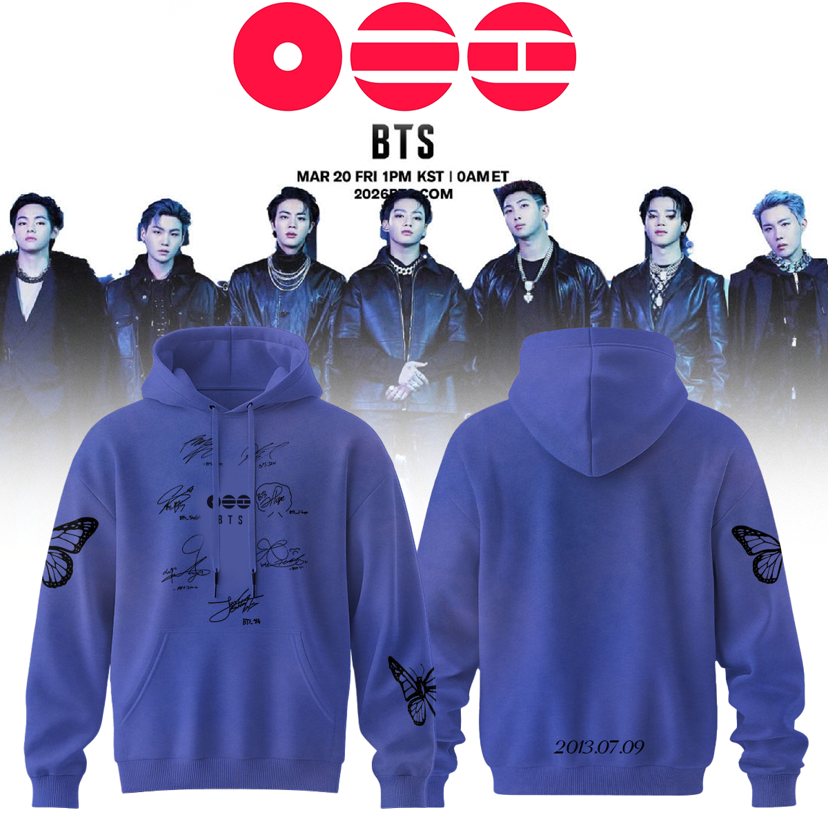 LIMITED EDITION - BTS COMEBACK WORLD TOUR APPAREL