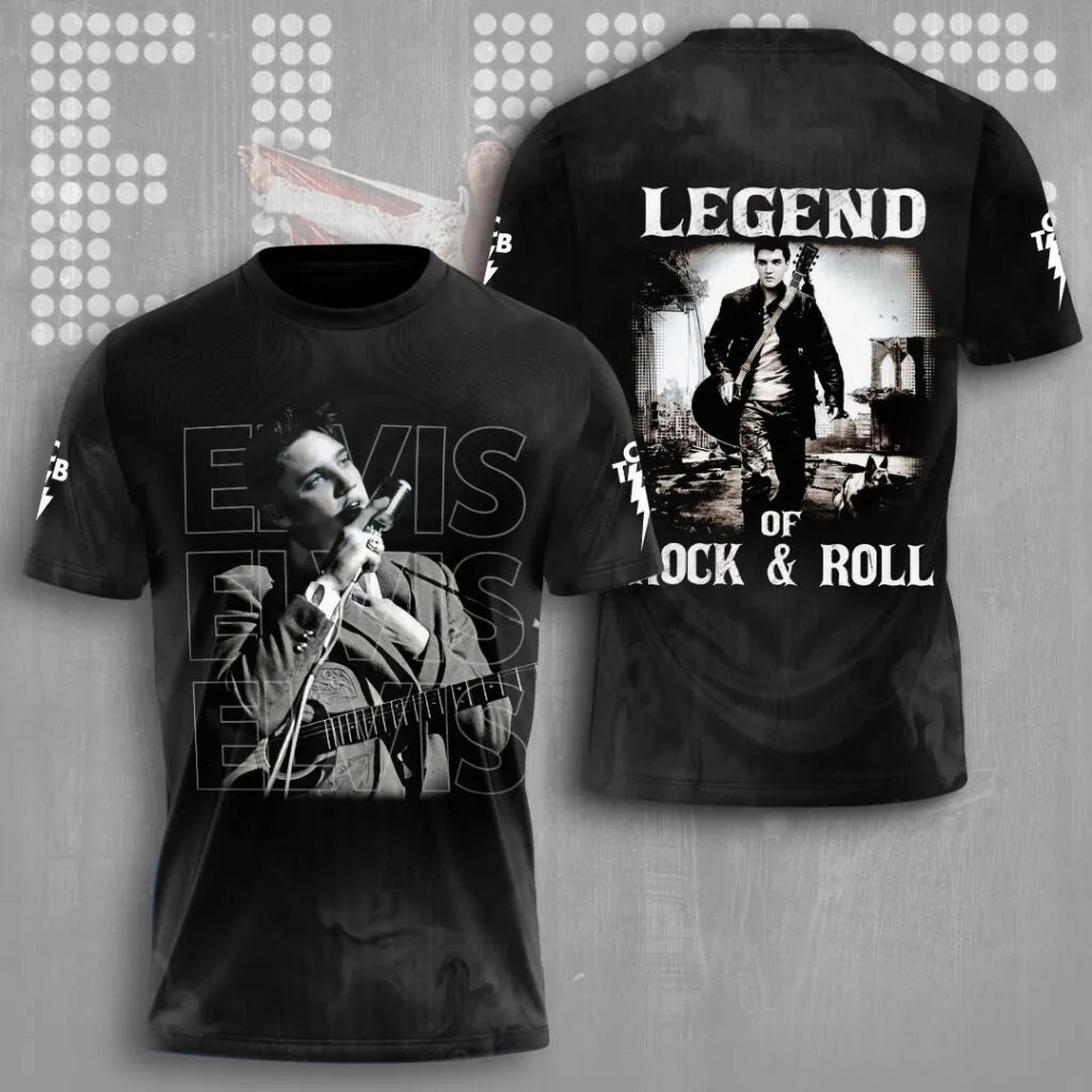 LIMITED EDITION - NEW CUSTOMIZED ELVIS PRESLEY T-SHIRT, HOODIE, ZIP HOODIE