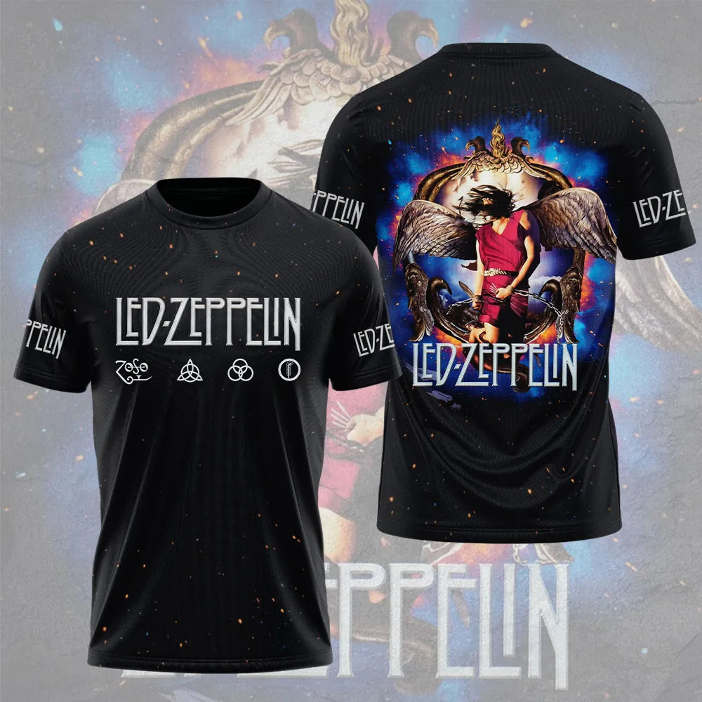 LIMITED EDITION - NEW CUSTOMIZED LED ZEPPELIN T-SHIRT, HOODIE, ZIP HOODIE