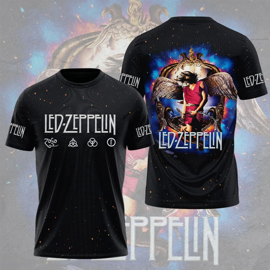 LIMITED EDITION - NEW CUSTOMIZED LED ZEPPELIN T-SHIRT, HOODIE, ZIP HOODIE