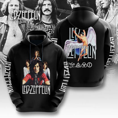 LIMITED EDITION - NEW CUSTOMIZED LED ZEPPELIN T-SHIRT, HOODIE, ZIP HOODIE