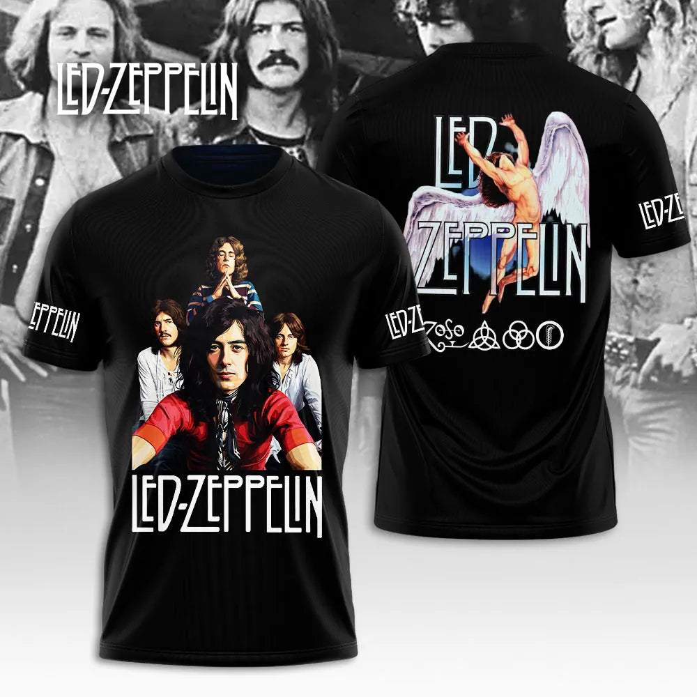 LIMITED EDITION - NEW CUSTOMIZED LED ZEPPELIN T-SHIRT, HOODIE, ZIP HOODIE
