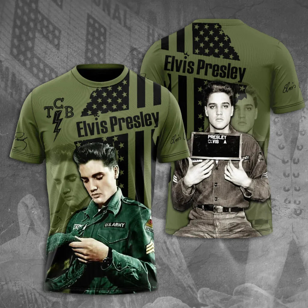 LIMITED EDITION - NEW CUSTOMIZED ELVIS PRESLEY T-SHIRT, HOODIE, ZIP HOODIE