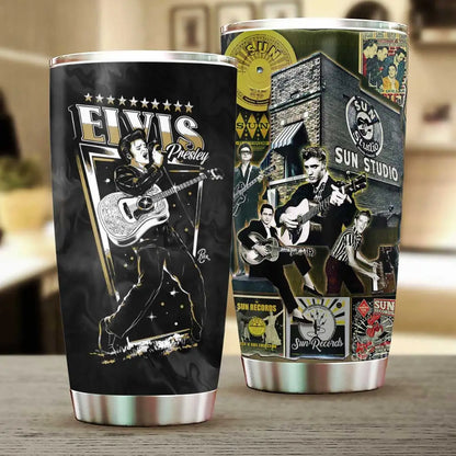 LIMITED EDITION - NEW CUSTOMIZED ELVIS PRESLEY TUMBLER CUP