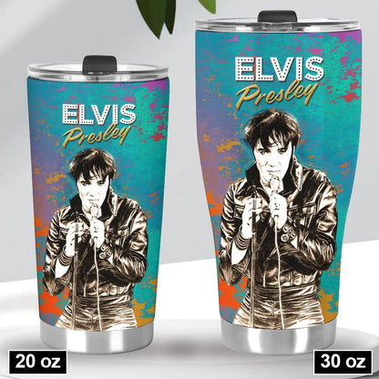 LIMITED EDITION - NEW CUSTOMIZED ELVIS PRESLEY TUMBLER CUP