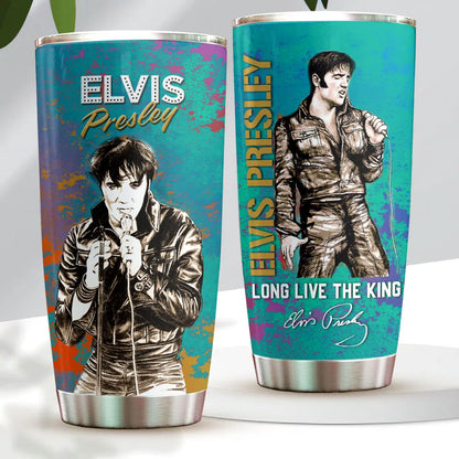 LIMITED EDITION - NEW CUSTOMIZED ELVIS PRESLEY TUMBLER CUP