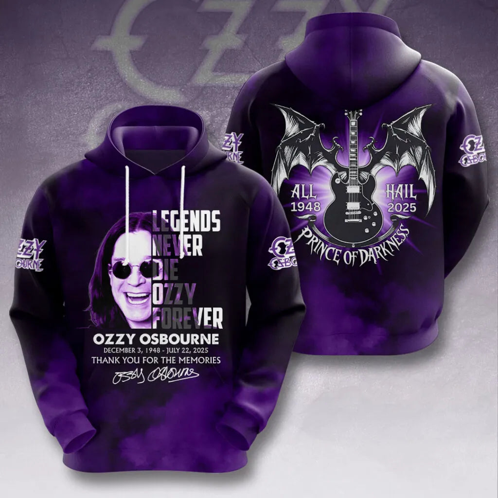 LIMITED EDITION - NEW CUSTOMIZED BLACK SABBATH x OZZY OSBOURNE T-SHIRT, HOODIE, ZIP HOODIE