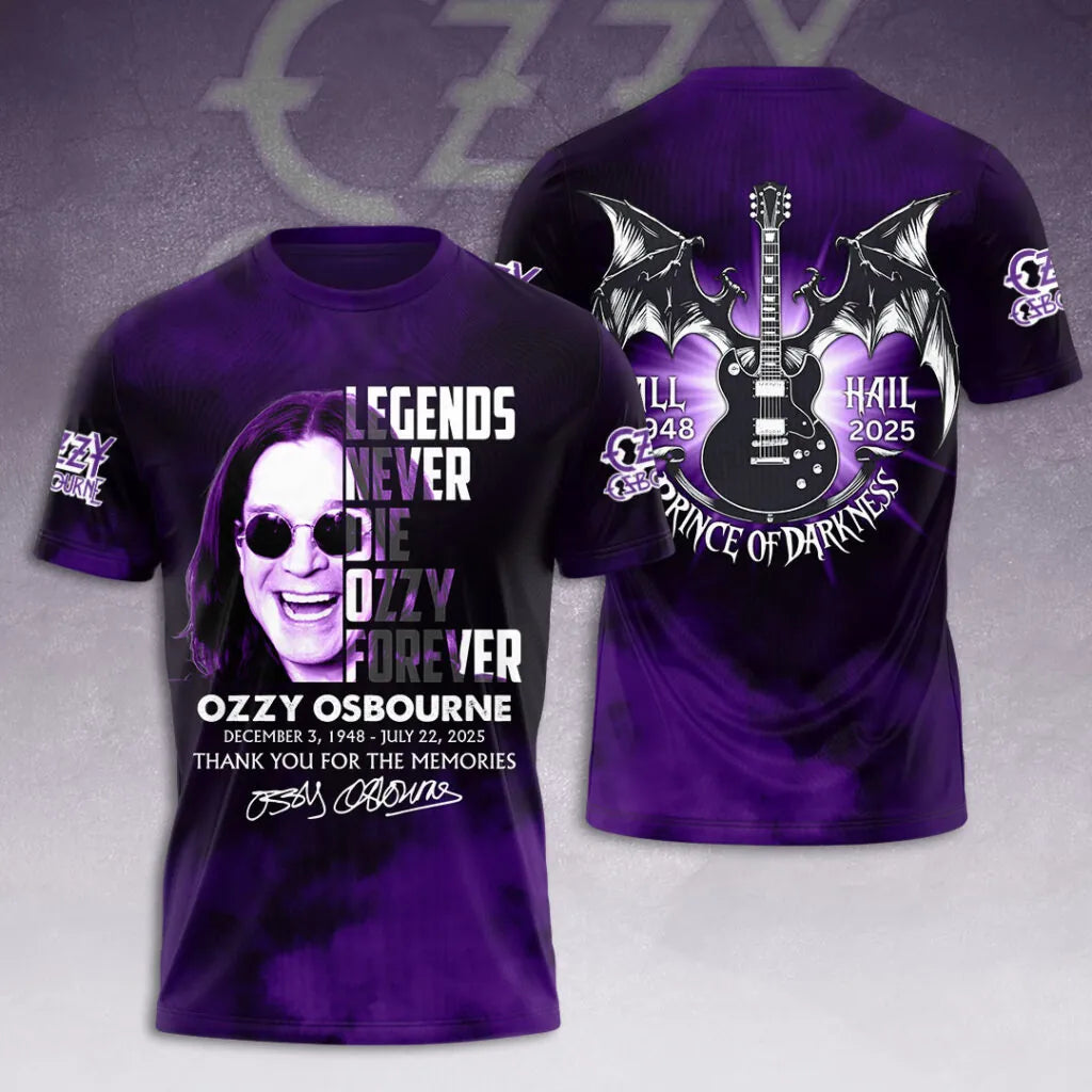 LIMITED EDITION - NEW CUSTOMIZED BLACK SABBATH x OZZY OSBOURNE T-SHIRT, HOODIE, ZIP HOODIE