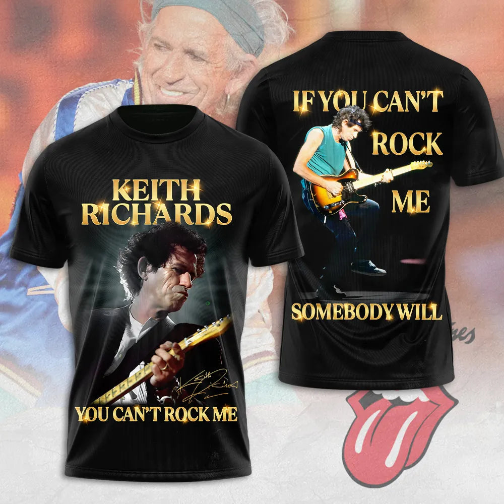 LIMITED EDITION - NEW CUSTOMIZED THE ROLLING STONES X KEITH RICHARDS T-SHIRT, HOODIE, ZIP HOODIE