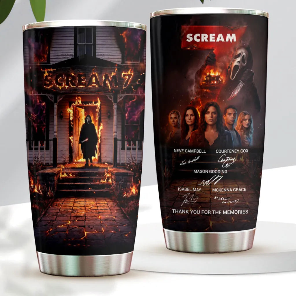 LIMITED EDITION - NEW CUSTOMIZED SCRE TUMBLER CUP