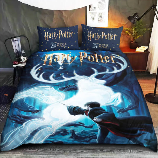 LIMITED EDITION - NEW CUSTOMIZED HRPT 3-PIECE DUVET BEDDING SET