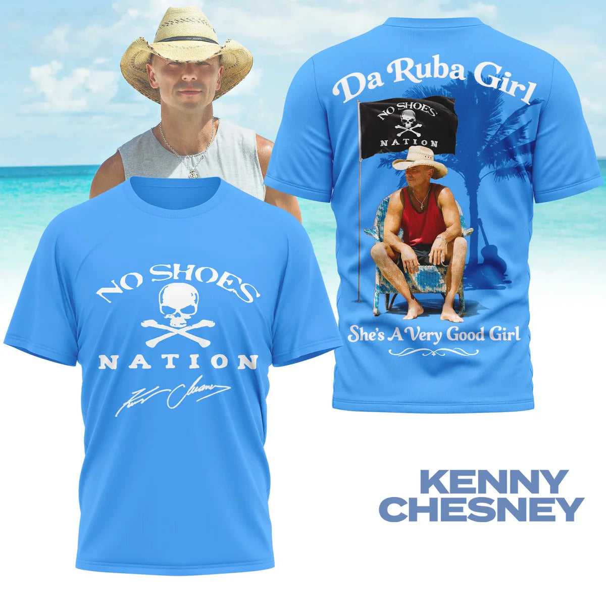 LIMITED EDITION - NEW CUSTOMIZED KENNY CHESNEY T-SHIRT, HOODIE, ZIP HOODIE