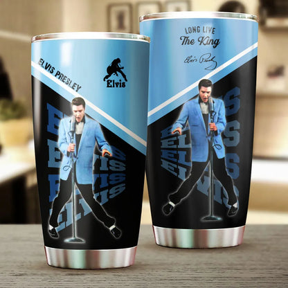 LIMITED EDITION - NEW CUSTOMIZED ELVIS PRESLEY TUMBLER CUP