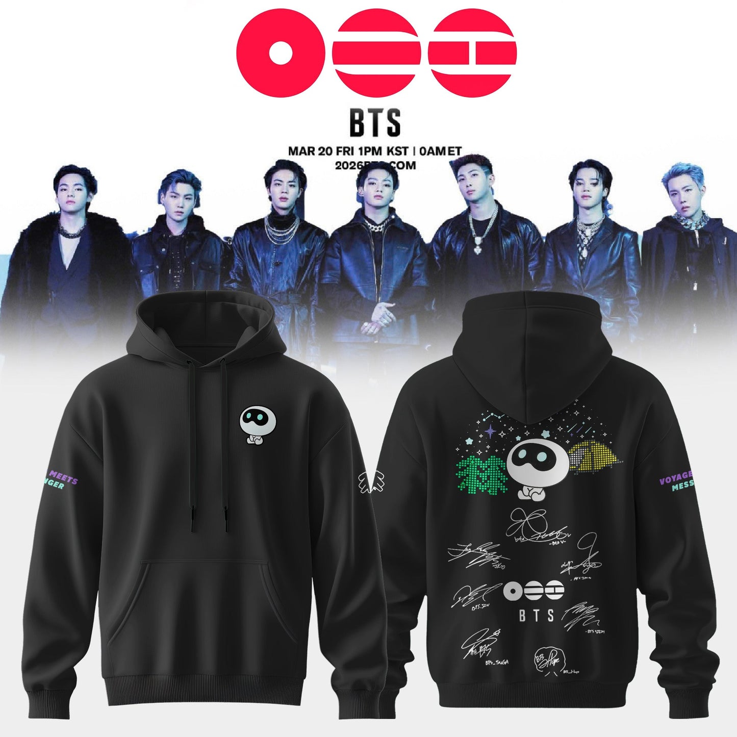 LIMITED EDITION - BTS COMEBACK WORLD TOUR APPAREL
