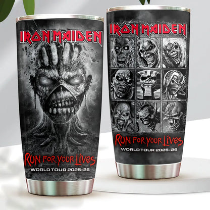 LIMITED EDITION - NEW CUSTOMIZED IRON MAIDEN TUMBLER CUP