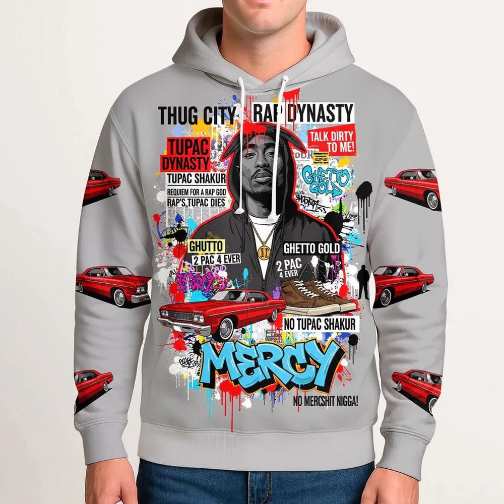 LIMITED EDITION - NEW CUSTOMIZED TUPAC SHAKUR T-SHIRT, HOODIE, ZIP HOODIE