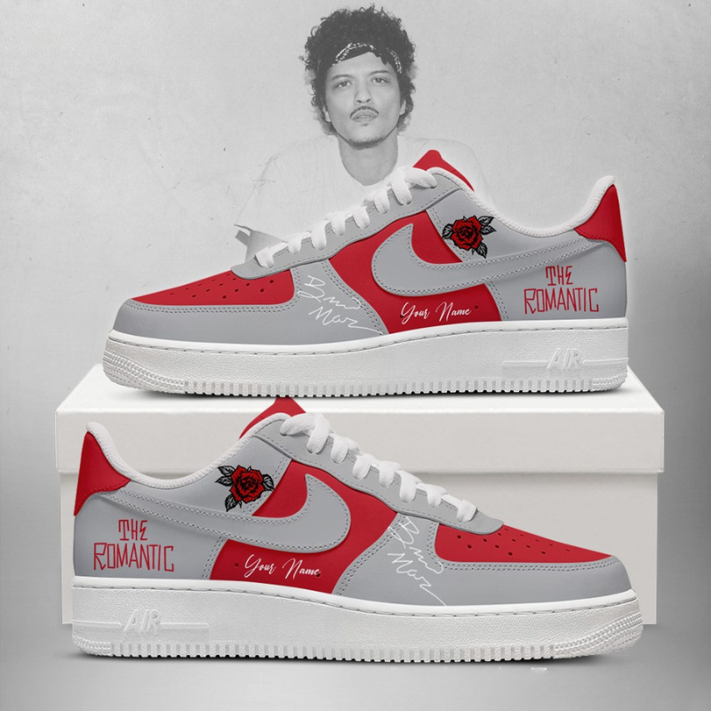 LIMITED EDITION - NEW CUSTOMIZED BRUNO MARS AF1 SHOES