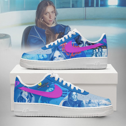 LIMITED EDITION - NEW CUSTOMIZED TATE MCRAE AF1 SHOES