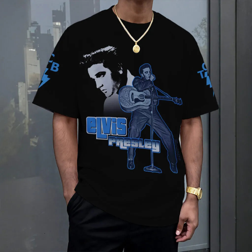 LIMITED EDITION - NEW CUSTOMIZED ELVIS PRESLEY T-SHIRT, HOODIE, ZIP HOODIE