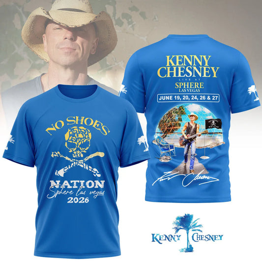 LIMITED EDITION - NEW CUSTOMIZED KENNY CHESNEY T-SHIRT, HOODIE, ZIP HOODIE