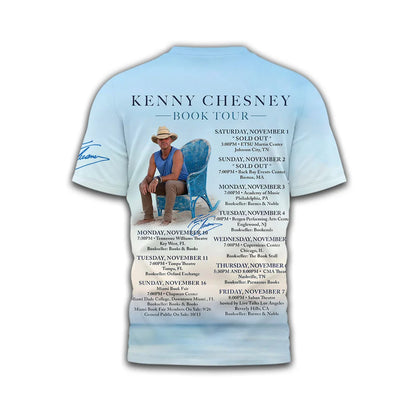 LIMITED EDITION - NEW CUSTOMIZED KENNY CHESNEY T-SHIRT, HOODIE, ZIP HOODIE