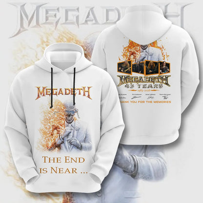 LIMITED EDITION - NEW CUSTOMIZED MEGADETH T-SHIRT, HOODIE, ZIP HOODIE