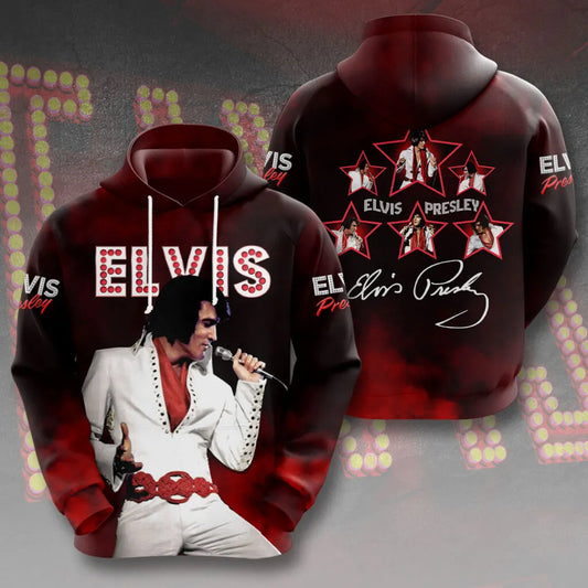 LIMITED EDITION - NEW CUSTOMIZED ELVIS PRESLEY T-SHIRT, HOODIE, ZIP HOODIE