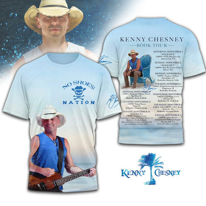 LIMITED EDITION - NEW CUSTOMIZED KENNY CHESNEY T-SHIRT, HOODIE, ZIP HOODIE