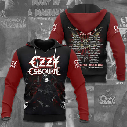 LIMITED EDITION - NEW CUSTOMIZED BLACK SABBATH x OZZY OSBOURNE T-SHIRT, HOODIE, ZIP HOODIE