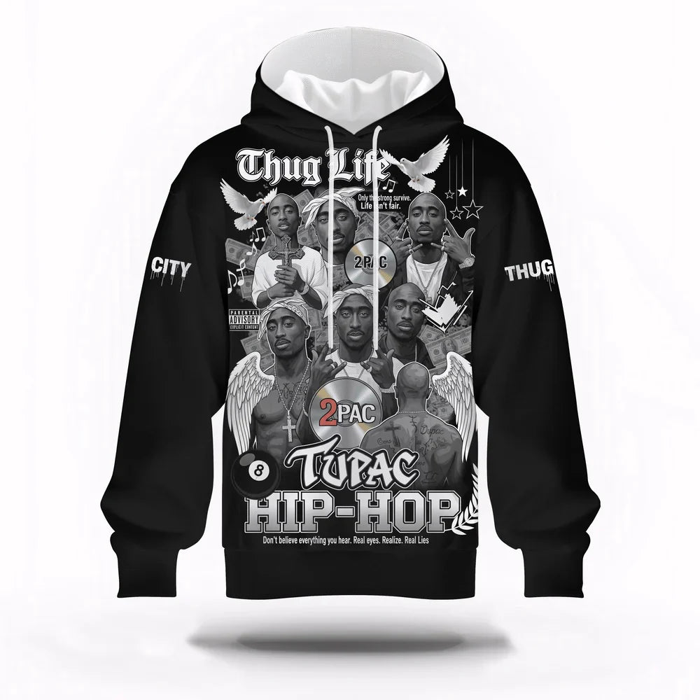LIMITED EDITION - NEW CUSTOMIZED TUPAC SHAKUR T-SHIRT, HOODIE, ZIP HOODIE