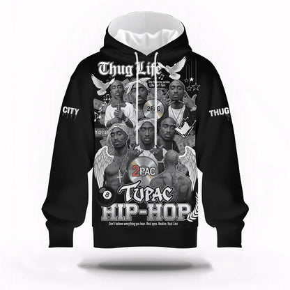 LIMITED EDITION - NEW CUSTOMIZED TUPAC SHAKUR T-SHIRT, HOODIE, ZIP HOODIE