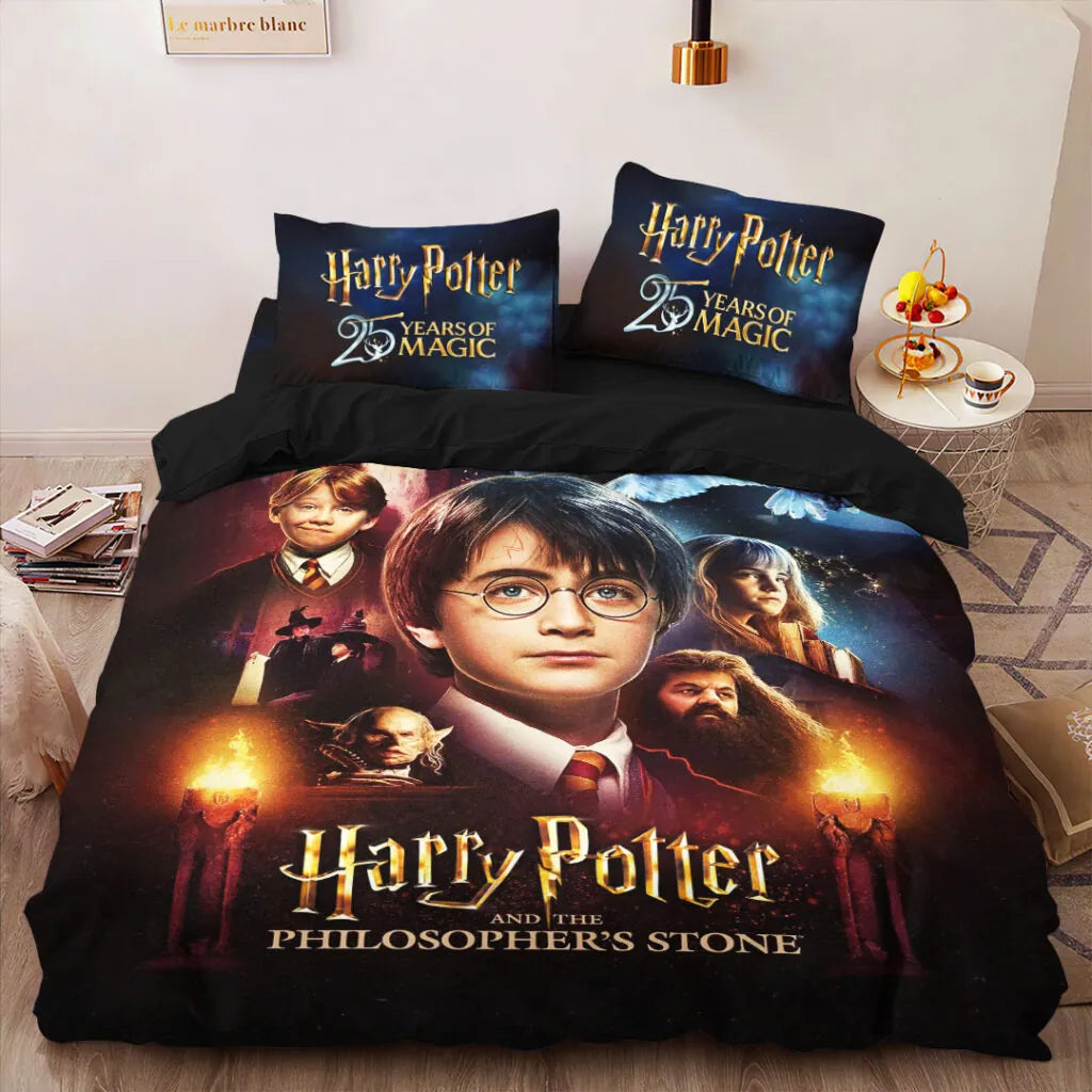 LIMITED EDITION - NEW CUSTOMIZED HRPT 3-PIECE DUVET BEDDING SET