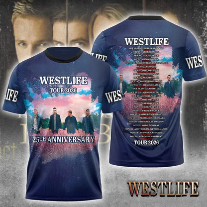 LIMITED EDITION - NEW CUSTOMIZED WESTLIFE T-SHIRT, HOODIE, ZIP HOODIE