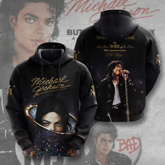 LIMITED EDITION - NEW CUSTOMIZED MICHAEL JACKSON T-SHIRT, HOODIE, ZIP HOODIE