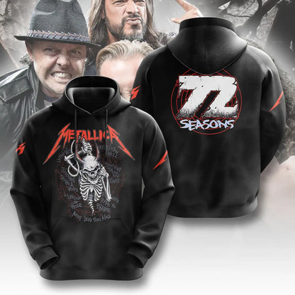 LIMITED EDITION - NEW CUSTOMIZED METALLICA T-SHIRT, HOODIE, ZIP HOODIE