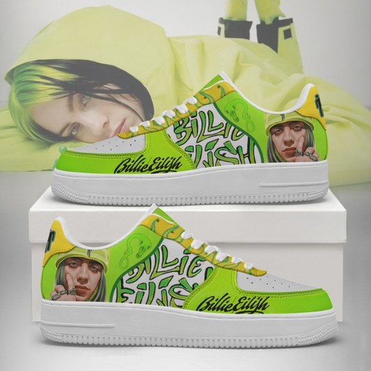 LIMITED EDITION - NEW CUSTOMIZED BILLIE EILISH AF1 SHOES