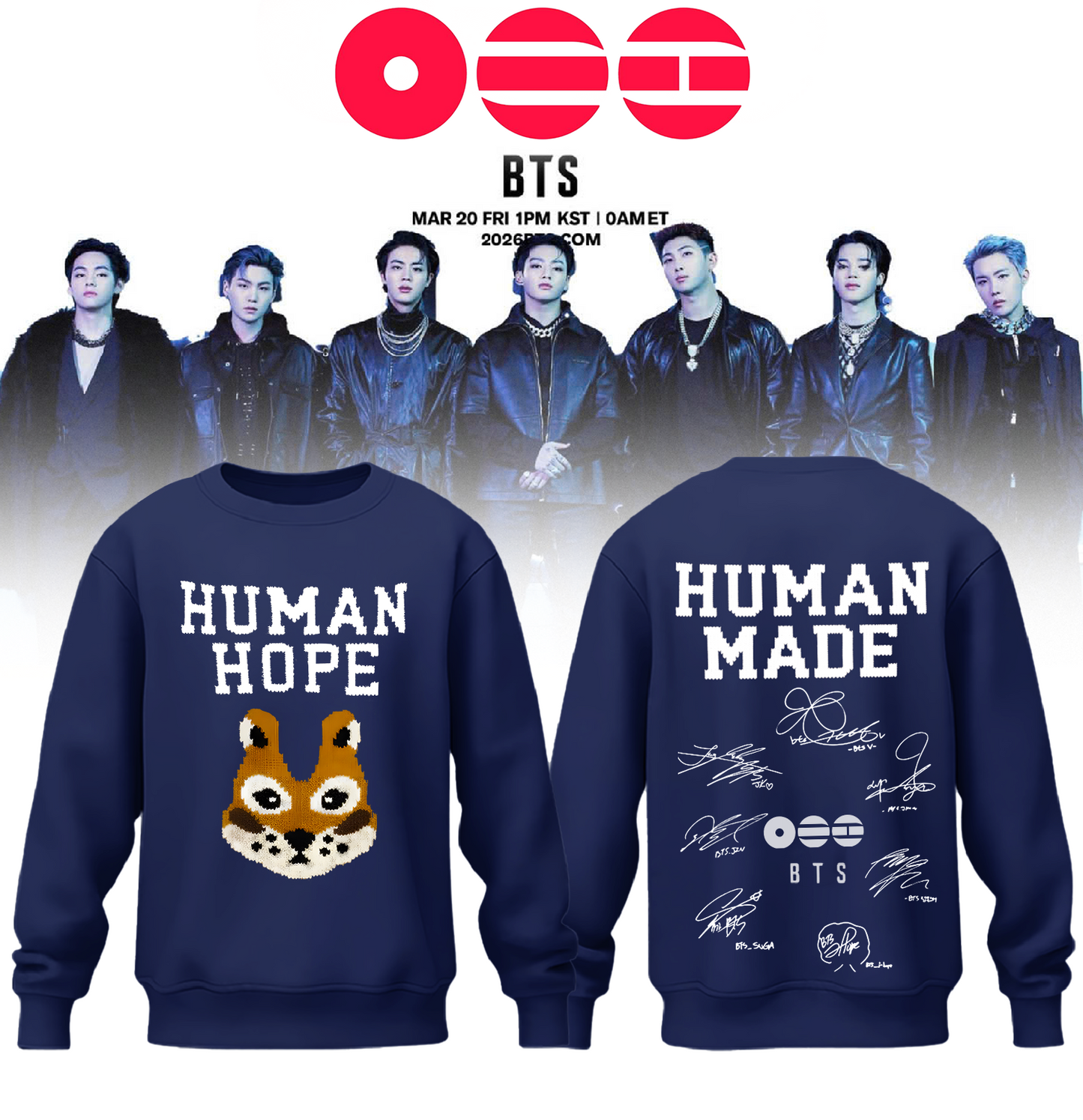 LIMITED EDITION - BTS COMEBACK WORLD TOUR APPAREL