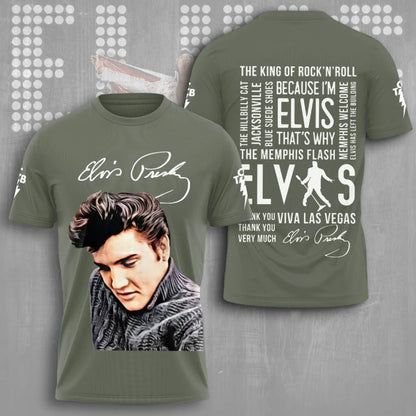 LIMITED EDITION - NEW CUSTOMIZED ELVIS PRESLEY T-SHIRT, HOODIE, ZIP HOODIE