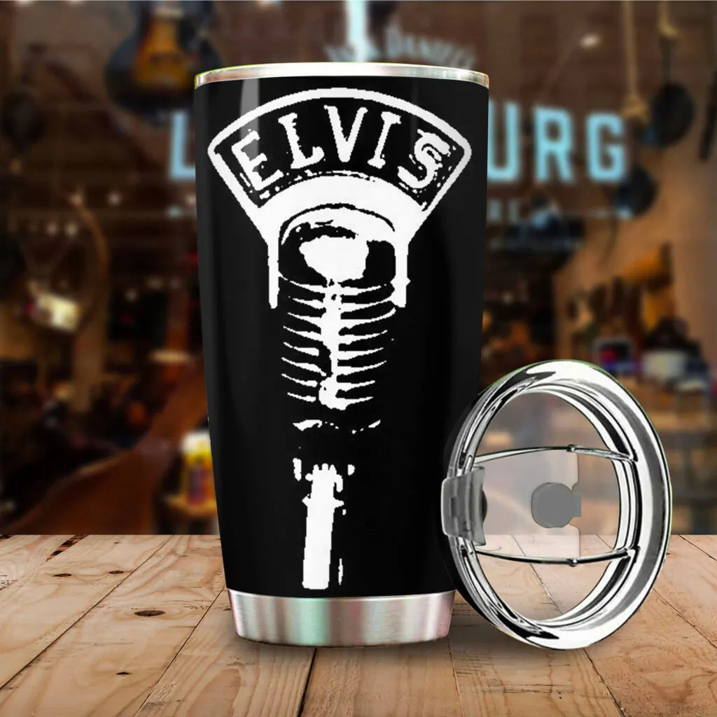 LIMITED EDITION - NEW CUSTOMIZED ELVIS PRESLEY TUMBLER CUP